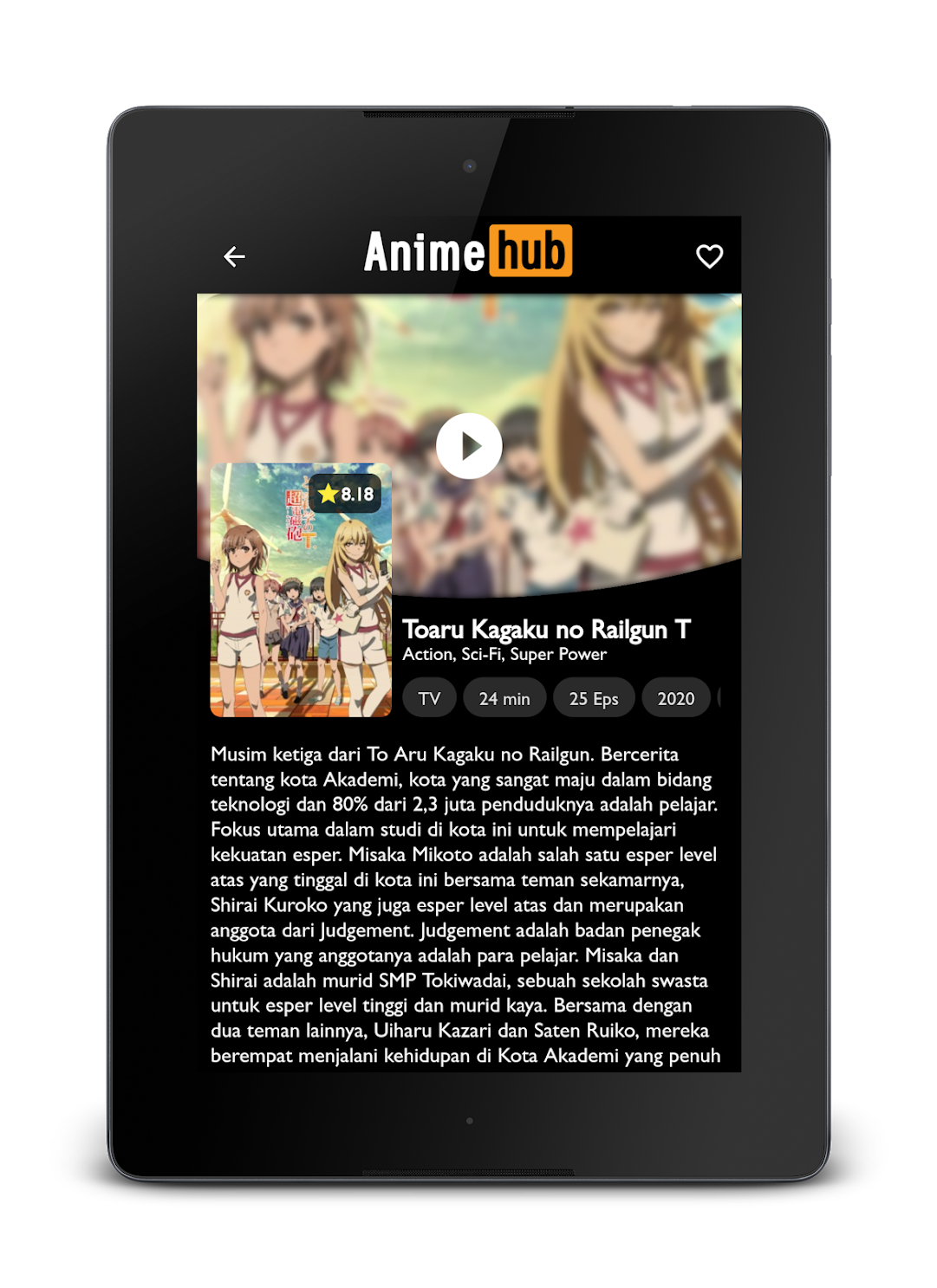 AnimeHub - Nonton anime sub indo, anime hd tv v2.0.2 [Mod] APK -   - Android & iOS MODs, Mobile Games & Apps