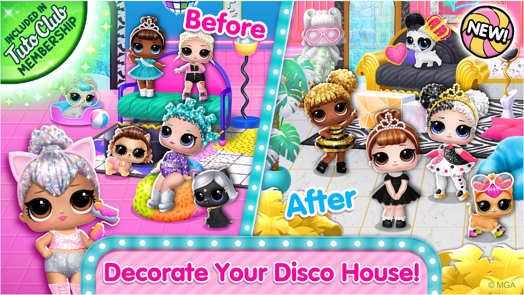 L.O.L. Surprise! Disco House Release!  TutoTOONS Blog – Kids Games Studio  & Publisher Blog