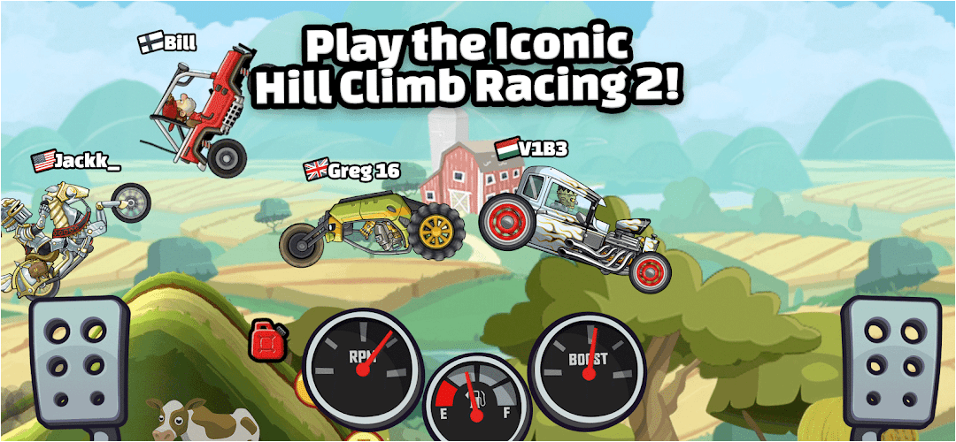 Hill Climb Racing 2 - VIP ⭐️ FORMULA ⭐️ VIP - UPDATE GamePlay 