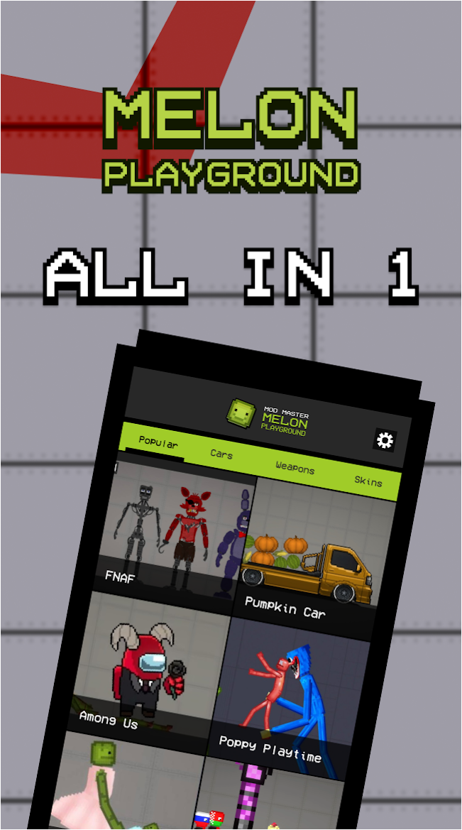 Mod Skins Melon Playground for Android - Free App Download