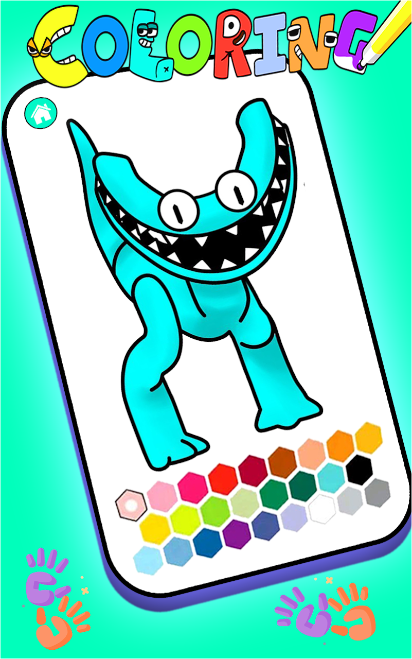 Faça download do Rainbow Friends Ultra Coloring APK v2.0 para Android