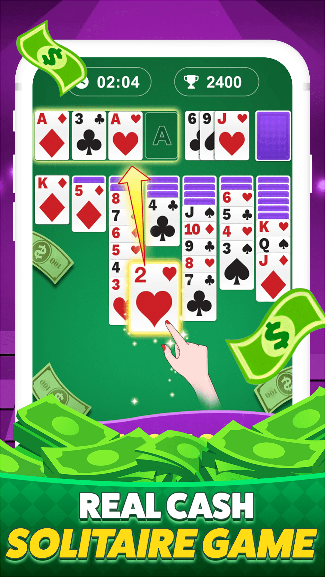 Solitaire-Cash Win Money ayuda for Android - Download