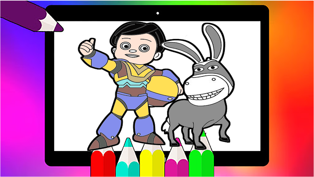 Download do APK de RobotBoy para colorir desenho animado 2021 para