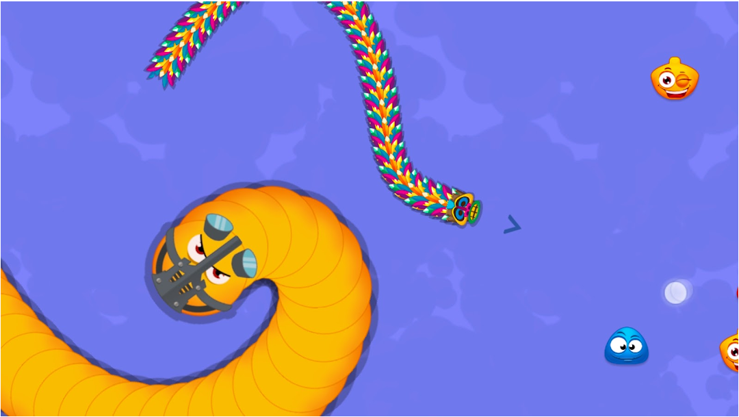 Worm Hunt - Snake game iO zone MOD unlimited rubies/coins 3.5.5