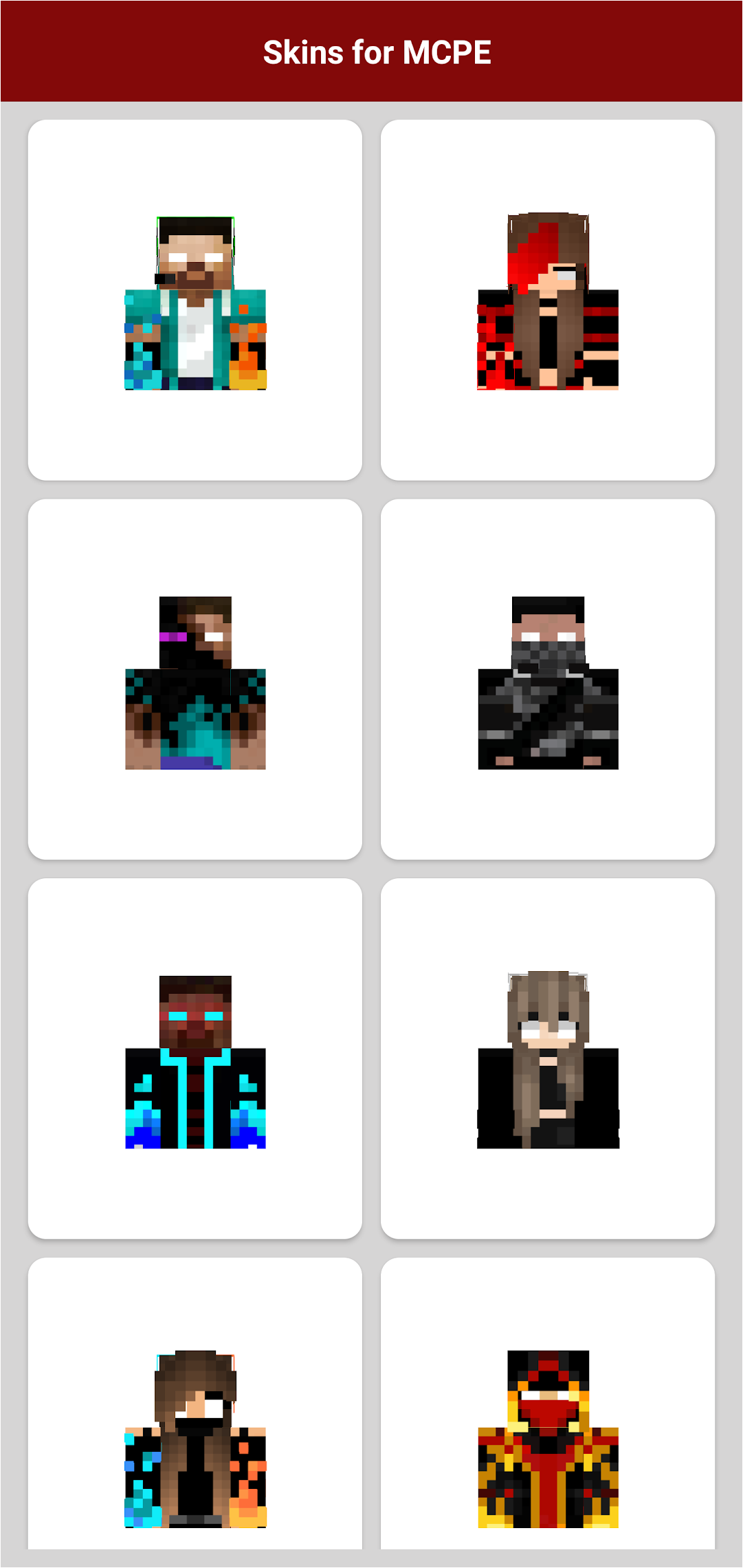 Herobrine Minecraft Skin Template Images & Pictures