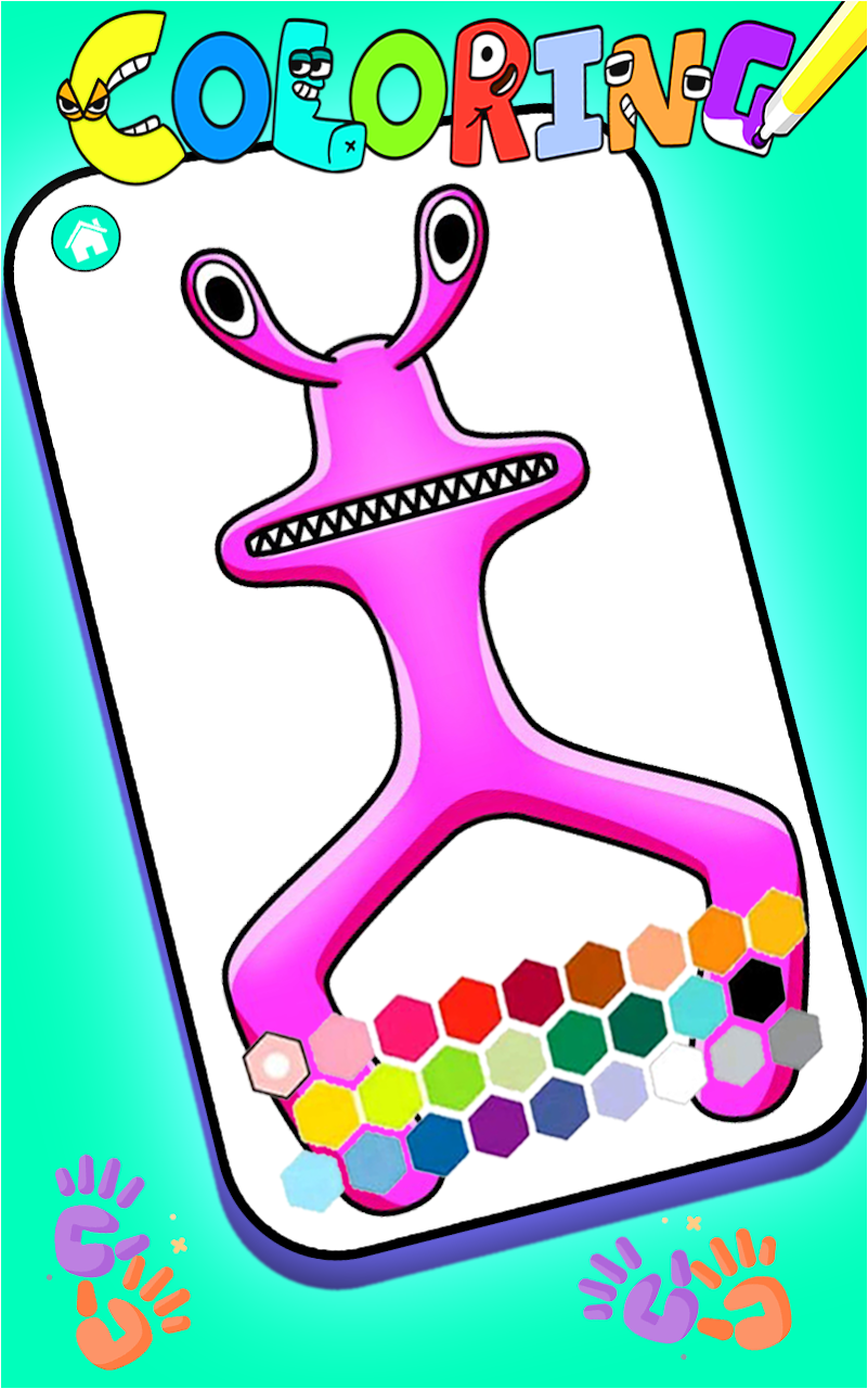 Download do APK de Rainbow friends 2 coloring para Android