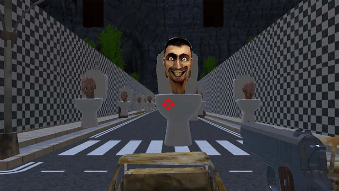 Corra do Skibidi Toilet no Roblox 🚽 