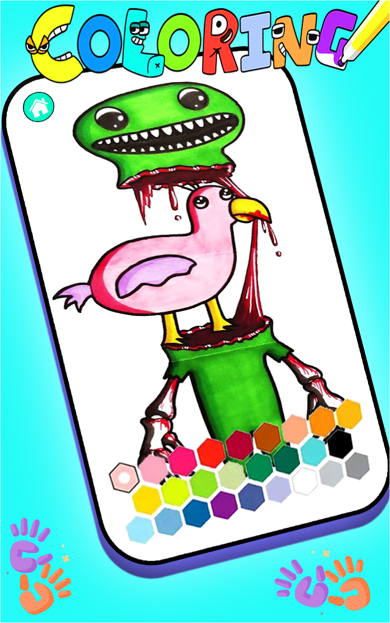 Nabnab garten coloring book APK for Android Download