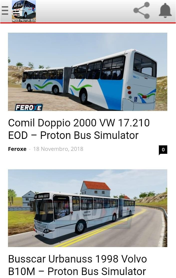 Proton Bus Simulator Mods for Android - Download
