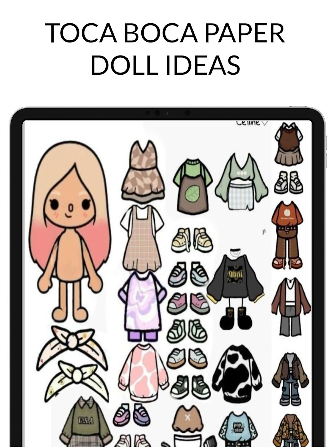 Toca boca Paper Doll Ideas APK for Android Download