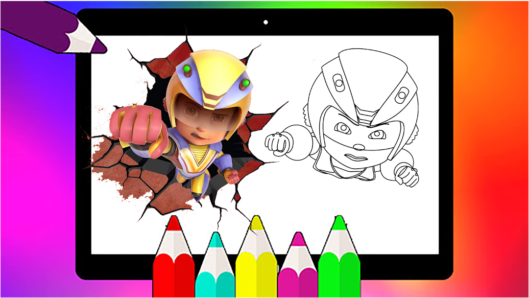 Download do APK de RobotBoy para colorir desenho animado 2021 para