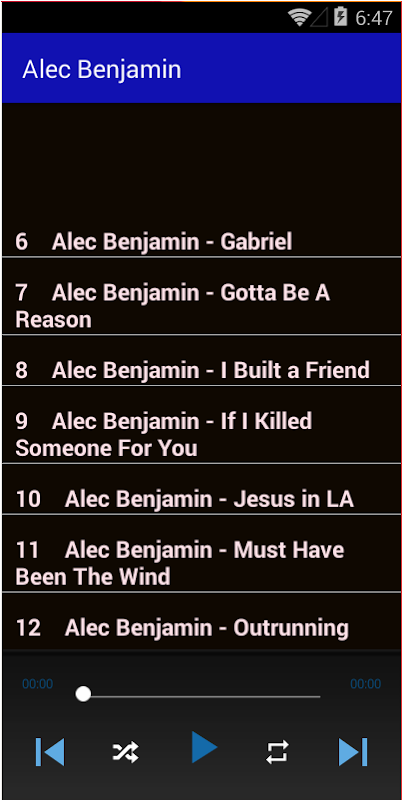 Alec Benjamin Songs APK for Android Download
