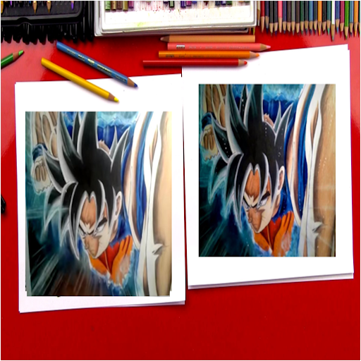 How to draw Goku Ultra Instinct - Latest version for Android - Download APK