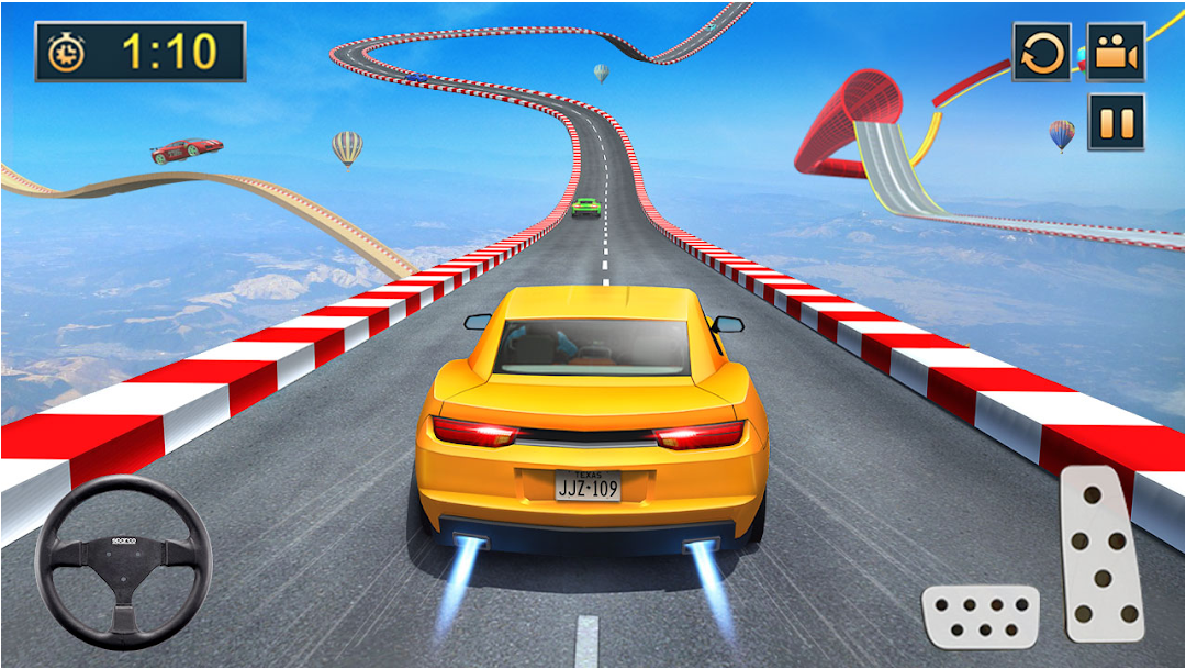 Crazy Car Stunts GT Ramp Games 2.3.3 Free Download