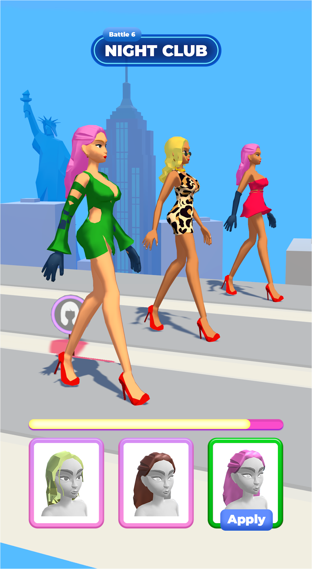 Download do APK de Desfile na Passarela: Jogo de vestir modelo 3D