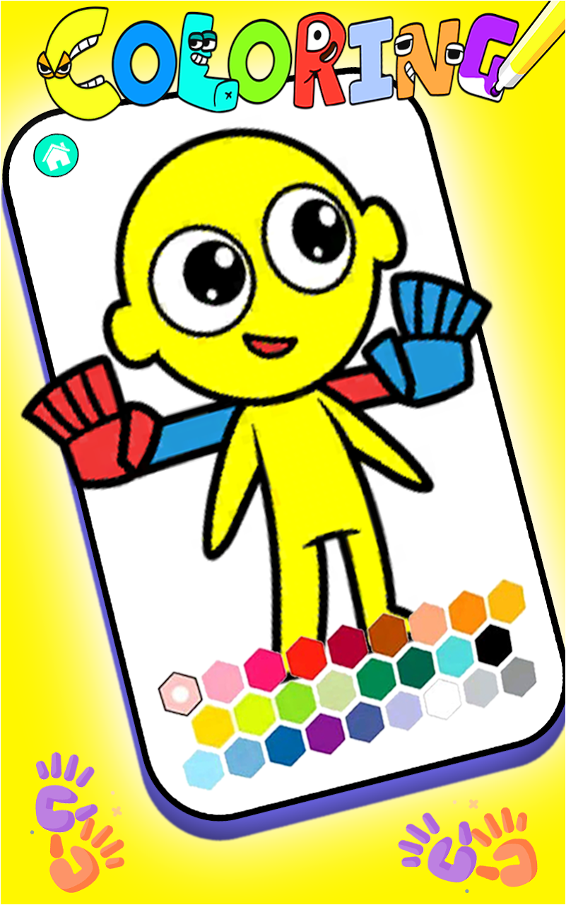 Download do APK de coloring book Rainbow Friends para Android